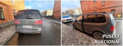 Parduodamas keleivinis automobilis VOLKSWAGEN TOURAN 2012m. Kaune, pradinė kaina 4560 EUR