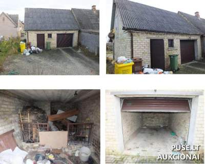 Parduodamas vieno buto gyvenamasis namas Šiaulių r., Kuršėnuose, Statybininkų g. 1, pradinė kaina 62400 EUR