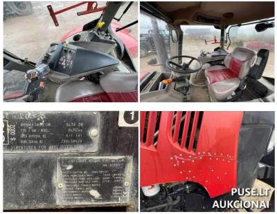 Ratinis traktorius Case IH Puma 155 Molėtų r. sav., 2012 m. gamybos, pradinė kaina 29678 EUR