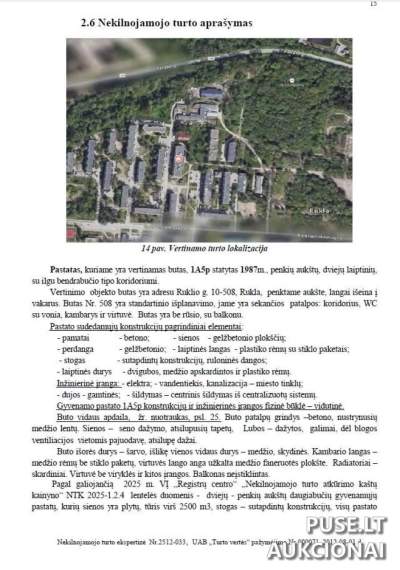 Butas Jonavos rajone, Rukloje, Ruklio g. 10, pradinė kaina 7728 EUR - Antstolių varžytynės