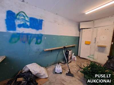 Sandėlis Pasvalio rajone, Pajiešmenių kaime, pradinė kaina 241 EUR - Mažo ploto 18.12 kv.m patalpa savivaldybės aukcione