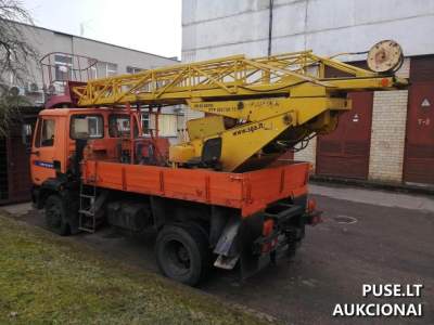Krovininis platforma DAF FA 45.160 2001m. aukcione nuo 5000 EUR