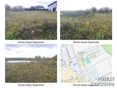 Parduodamas 0.1937 ha žemės sklypas Kėdainių r., Keleriškių k., Jaunimo g. 16, pradinė kaina 6000 EUR