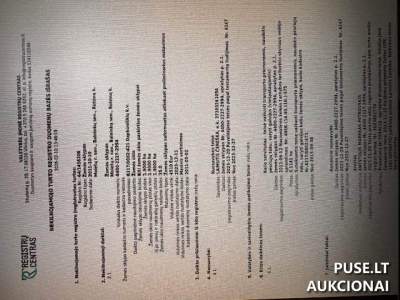 Parduodamas 1.90 ha žemės ūkio paskirties sklypas Molėtų rajone, Rūtėnų kaime, pradinė kaina 5320 EUR