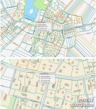 1/2 Buto dalis Šilutės rajone, Degučių kaim., Beržų g. - pradinė kaina 1976 EUR