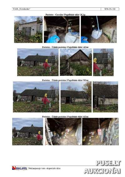 Žemės sklypas Kėdainių r. sav., Pėdžių k., Barupės g. 26 parduodamas aukcione, pradinė kaina 3040 EUR