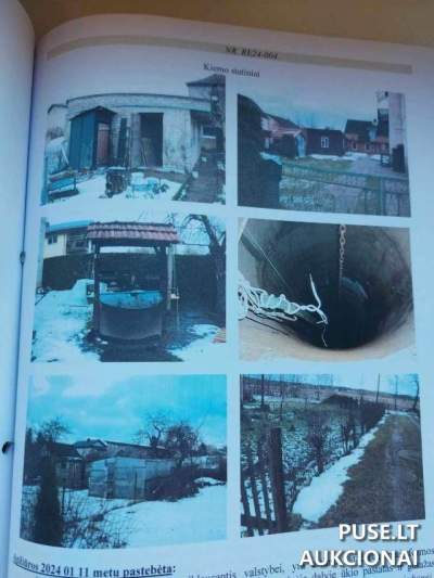 Parduodama 1/12 gyvenamojo namo dalis Kauno r., Šlienavos k., Šviesiosios g. 26, pradinė kaina 4800 EUR