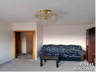 1/2 dalis 2 kambarių buto su rūsiu Vilniuje, Šeškinėje, pradinė kaina 43600 EUR