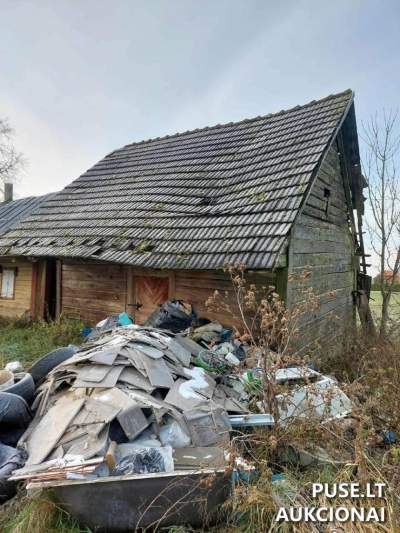 Žemės sklypas su apleistais statiniais Panevėžio r. sav., Genėtinių k. už 5200 EUR