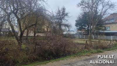 Valstybinis žemės sklypas Šiauliuose, Pasvalio g. 1, 0.04 ha, pradinė kaina 16517 EUR