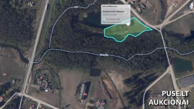 Parduodamas 0.55 ha žemės ūkio sklypas Šalčininkėlių k., Šalčininkų r. sav., su rekreaciniu naudojimo būdu už 5080 EUR