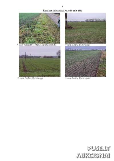 Žemės ūkio paskirties sklypas Panevėžio r. sav., Bernatonių k., parduodamas už 2720 EUR