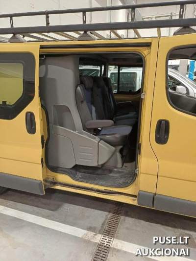 Krovininis automobilis Renault Trafic 2012 m. Kauno rajone pradinė kaina 4330 EUR