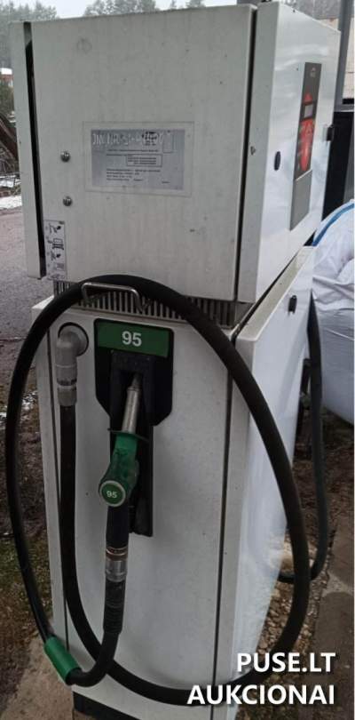 Parduodama degalų kolonėlė Tokheim Quantium2102 Švenčionių r. 2860 EUR pradinė kaina