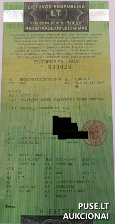 Vilkikas su Epsilon E140L96 manipuliatoriumi parduodamas aukcione nuo 21740 EUR