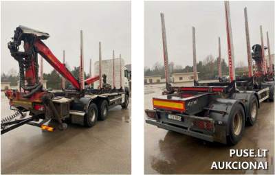 Sunkvežimis MAN su SOLOS priekaba, pradinė kaina 27900 EUR, Kretinga