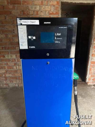 Kuro užpylimo kolonėlė pradiniu 550 EUR kainos, Lazdijų rajone