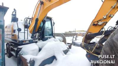 Parduodamas Hyundai HW160 traktorius su Rotatorium kaušu aukcione 78792 EUR