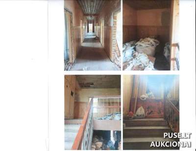 Administracinis pastatas Kelmės rajone, Kiaunoriuose, 0.29 dalis 315 kv.m ploto, pradinė kaina 10440 EUR