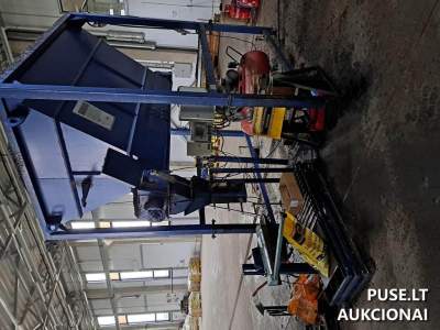 Šalto asfalto gamybos įrenginiai aukcione, pradinė kaina 25200 EUR, PVM objektas