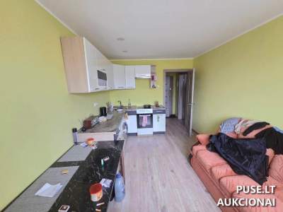 Vieno kambario 37.19 kv.m. butas Panevėžio rajone, Pažagieniuose, pradinė kaina 30400 EUR