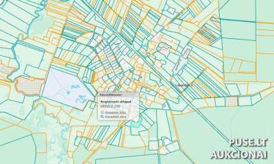 Žemės ūkio sklypas Rietavo savivaldybėje, Labardžių kaime, pradinė kaina 8800 EUR
