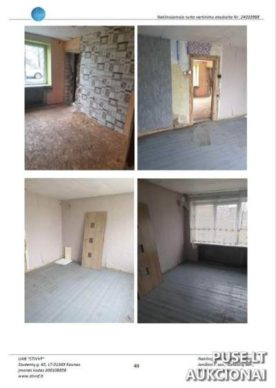 Gyvenamasis namas Joniškio r. sav., Mėkių k. su ūkiniais pastatais, 5317 EUR pradinė kaina