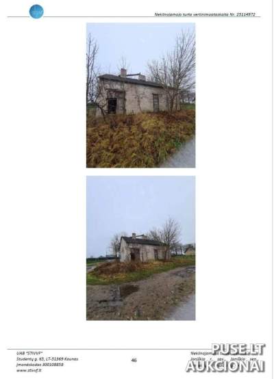 Ūkinis pastatas Joniškio rajone, Linkaičių k., Gruzdžių g. 14, parduodamas aukcione nuo 1317 EUR