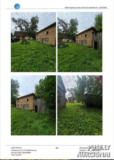 Gyvenamasis namas Joniškio rajone, Beržininkų kaime, 8077 EUR pradinė kaina