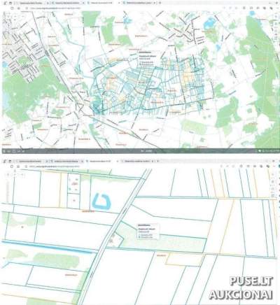 Žemės ūkio paskirties sklypas Klaipėdos rajone, Kantvainų kaime, už 7020 EUR - Antstolių varžytynės