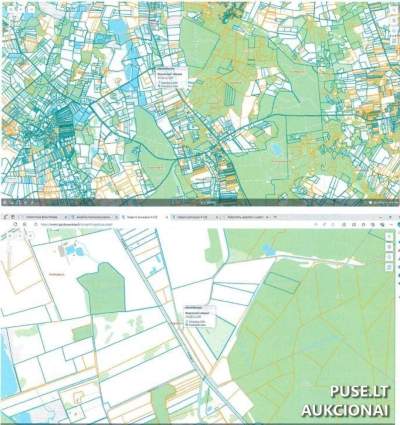 Žemės ūkio paskirties sklypas Klaipėdos r. sav., Aisėnuose, pradinė kaina 16950 EUR. Unikalus numeris 4400-2121-1202