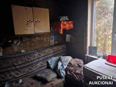 Parduodamas 2 kambarių butas Prienuose, Paparčio g. 33-2, pradinė kaina 9970 EUR, savivaldybės aukcionas