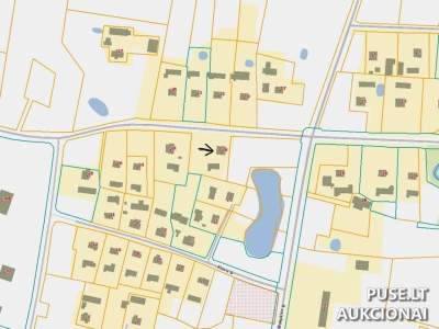 Administracinis pastatas - buvęs paštas Skuodo rajone, Vižančių kaime, 233 kv.m. pradinė kaina 7268 EUR