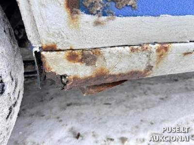 VW Caddy dyzelinis automobilis 2008 m. pradinė kaina 300 EUR, aukcionas Ukmergės rajone