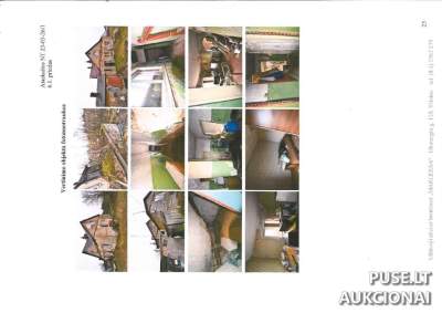 Parduodamas butas Lentvaryje, Dzūkų g. 11, 11088 EUR pradinė kaina, apleista 38.54 kv.m patalpa