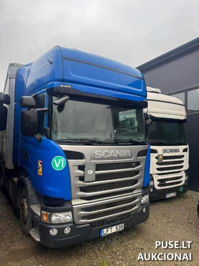 Вилка SCANIA R450 2015 года, продажа на аукционе за 15200 EUR