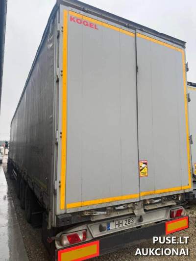 Полуприцеп Koegel SN 24 тентовый 2016 года продается на аукционе от 4800 EUR