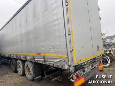 Полуприцеп Koegel SN 24 2018 года, аукцион в Клайпедой стартовая цена 5600 EUR