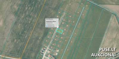 Parduodamas žemės sklypas Klaipėdos rajone, Baukštininkų k., 17280 EUR pradinė kaina