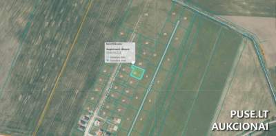 Žemės sklypas 0.10 ha Klaipėdos rajone, Baukštininkų k., 19200 EUR pradinė kaina