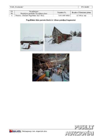 Parduodamas Valstybinis Žemės Sklypas Radviliškio r., Baisogalos mstl., Vyšnių g. 2, pradinė kaina 14400 EUR