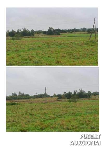 1.22 ha žemės ūkio sklypai Švenčionių rajone, Karkažiškės kaime, pradinė kaina 3000 EUR