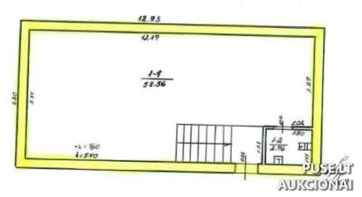 Boilerinė parduodama aukcione Rokiškyje, Vilties g. 18, pradinė kaina 19440 EUR