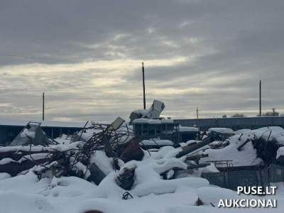 Аукцион по продаже 1000 тонн черного металлолома в Висагинском самоуправлении, начальная цена 203000 EUR