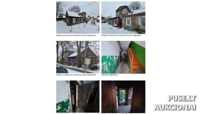 Parduodamas 2 kambarių butas Rokiškio m., Vilniaus g. 15, pradinė kaina 16380 EUR