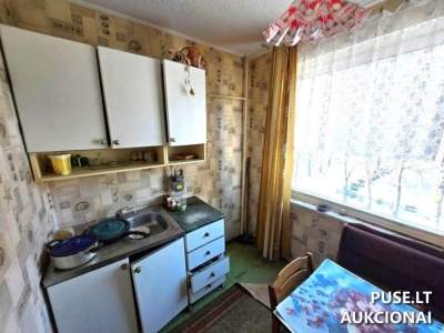 Ekonomiškas 46.76 kv.m 2 kambarių butas Ignalinos r. sav. su rūsiu už 2600 EUR pradinę kainą