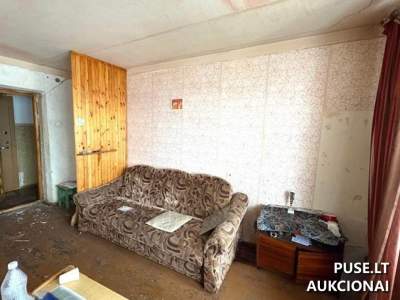 Butas Anykščiuose Dariaus ir Girėno g. 1, 20.90 kv.m, pradinė kaina 6730 EUR