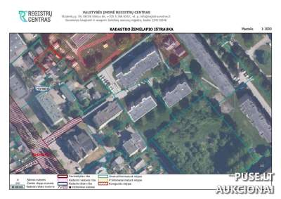 3 kambarių butas Radviliškyje Dariaus ir Girėno g. 30B, pradinė kaina 44000 EUR