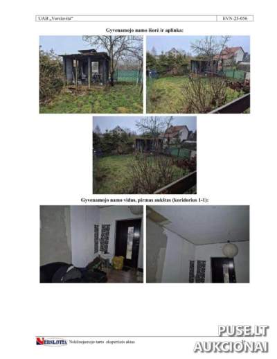 Žemės sklypas Vilniuje, Biržiškų g. 140, gyvenamosios paskirties potencialas, pradinė kaina 165600 EUR