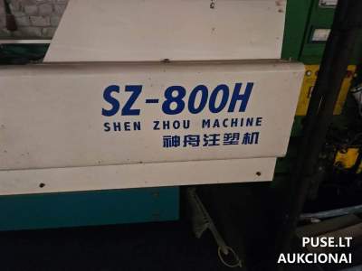 Термопластавтомат SZ-800H в Клайпедском районе: торги от 10000 EUR